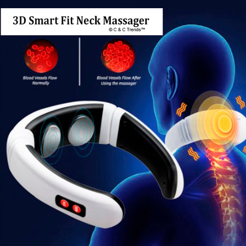 3D Smart Fit Neck Massager 6a