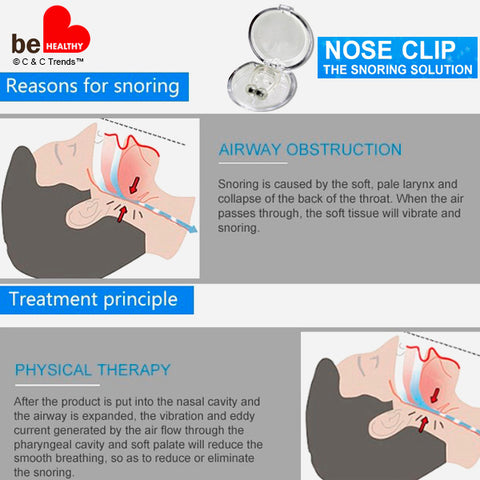Anti Snore Magnetic Nose Clip 7a