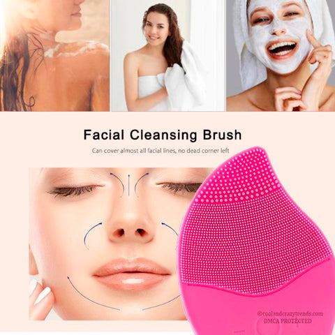 Cool Facial Cleaner Silicone Brush™ 8