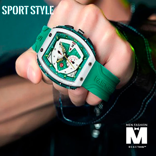 Creative Luminous Sport Men Chronograph Watch 7