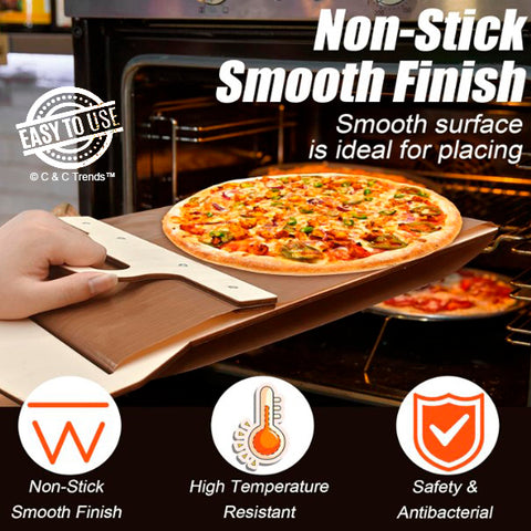 Eco- friendly Slide Non-stick Pizza Shovel 8