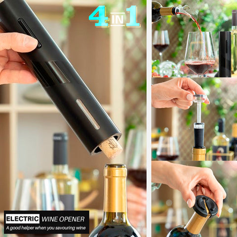 Elegant Wine Set with Electric Corkscrew 4