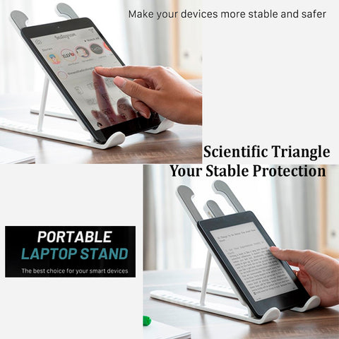 Ergonomic Adjustable Foldable Multi-devices Stand 3