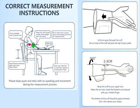 LCD Automatic Wrist Blood Pressure Meter 25
