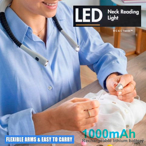 LED Ergonomic Neck Reading Light 11