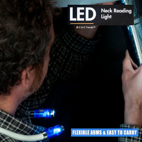 LED Ergonomic Neck Reading Light 4