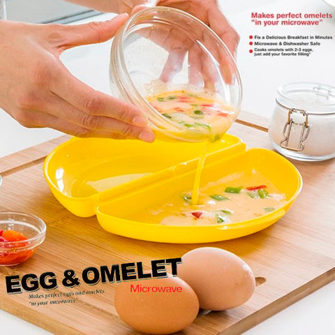 Microwave Egg & Omelet Fast Maker 3