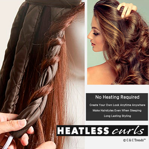 Multi-curls Heatless Curling Headband 7