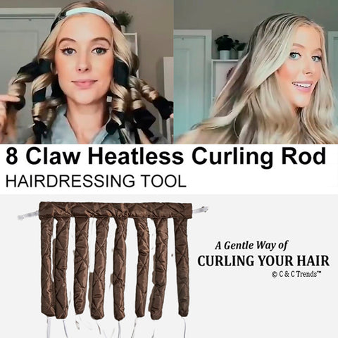 Multi-curls Heatless Curling Headband 9