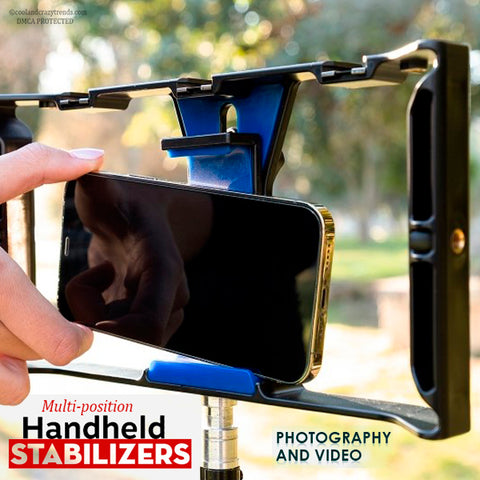 Multi-position handheld phone stabilizer 5