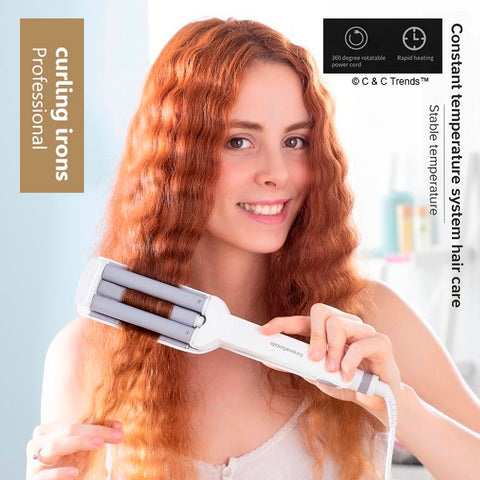 Tri-ceramic Styling Instant Curling Iron 10a