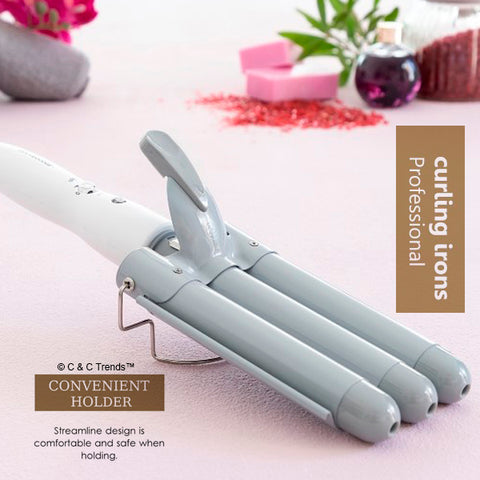 Tri-ceramic Styling Instant Curling Iron 6a