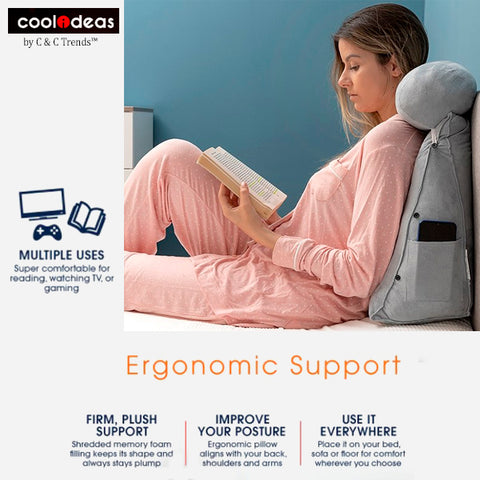 Reading & Watching TV body-conforming Pillow 12