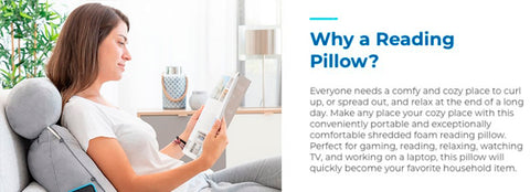 Reading & Watching TV body-conforming Pillow 13