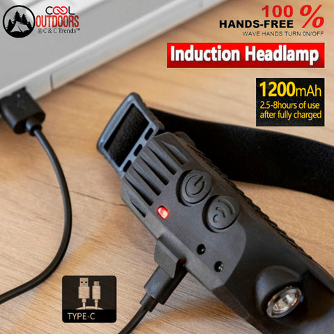 Rechargeable Induction LED Headlamp 11
