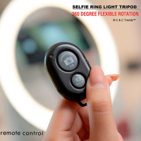Rotating Selfie Ring Light Tripod 4a