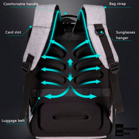 Stereoscopic 3D Anti-theft Casual Backpack 12