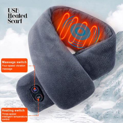 USB Smart Heating Winter Scarf | Cool and Crazy Trends