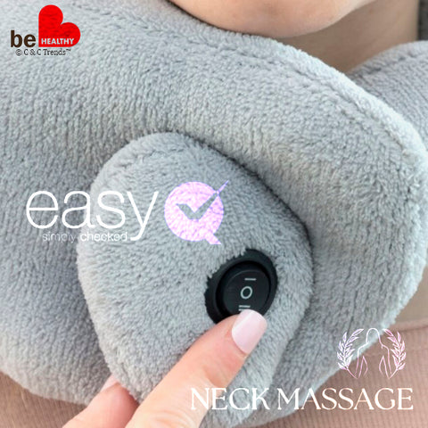 Vibration Neck Massager Ergonomic Cushion 5