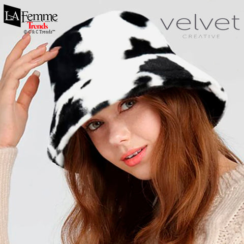 Winter Fluffy Velvet Fashion Bucket Hat 12