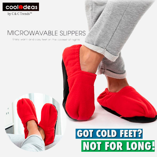Microwave Foot Warmer Slippers (Homely™) | Cool and Crazy Trends
