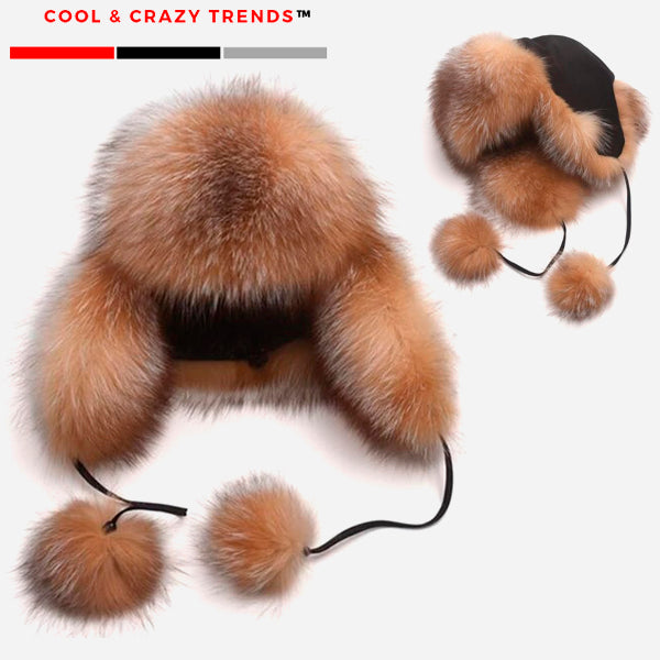 fox fur hats for guys