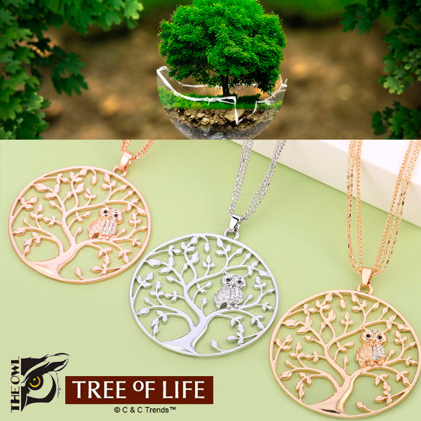 Owl Tree of Life Necklace | Cool and Crazy Trends