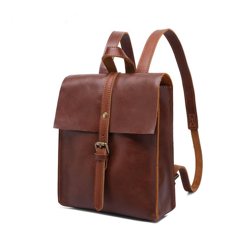 Heritage Vintage Leather Mini Backpack – YONDER BAGS