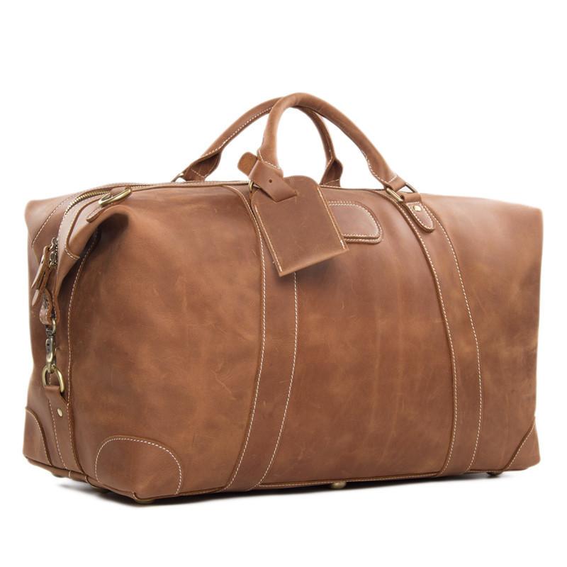 Mustang Vintage Leather Duffle Bag – YONDER BAGS