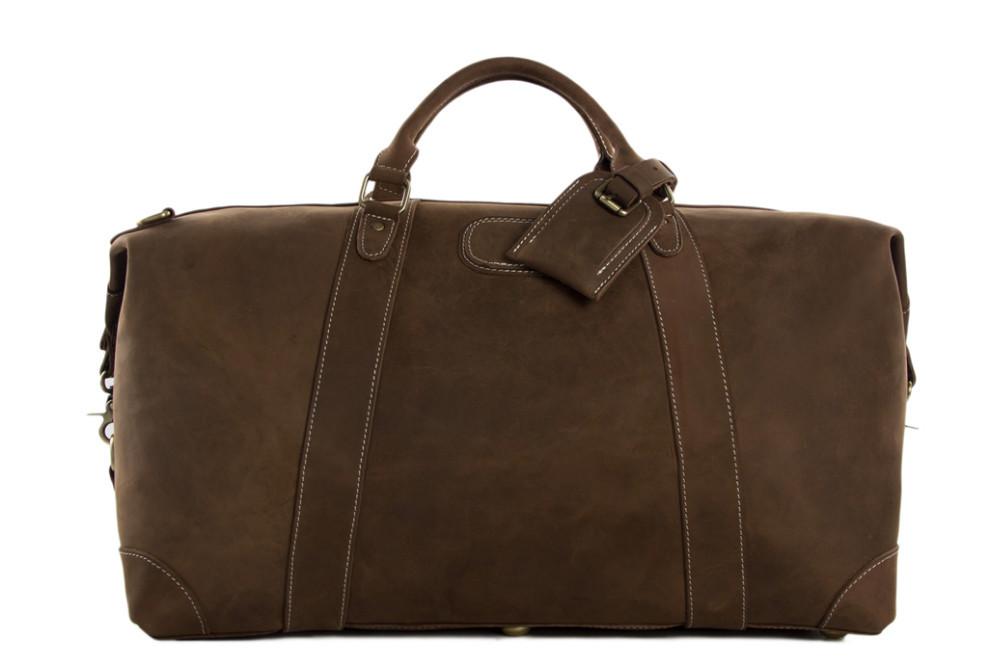 Rambler Vintage Leather Duffle Bag – YONDER BAGS