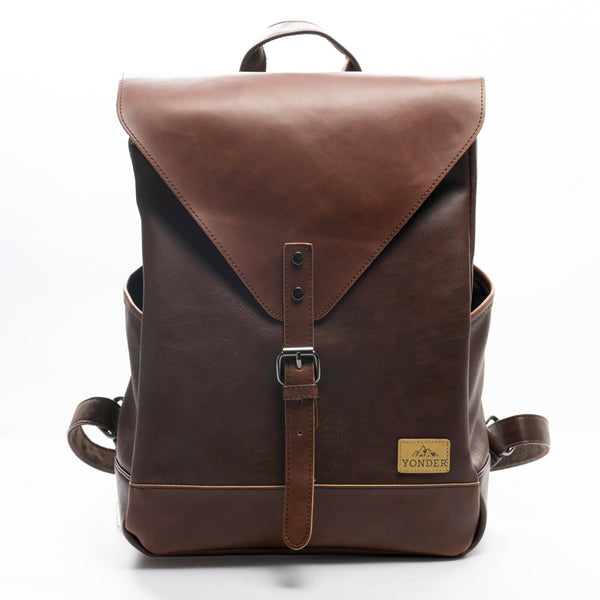 Spark Vintage Leather Backpack – YONDER BAGS