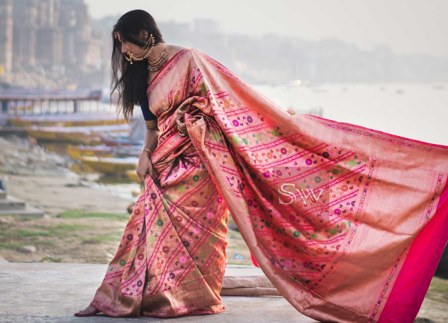 Expert checklist to identify a Pure Silk Banarasi Saree - Sacred ...
