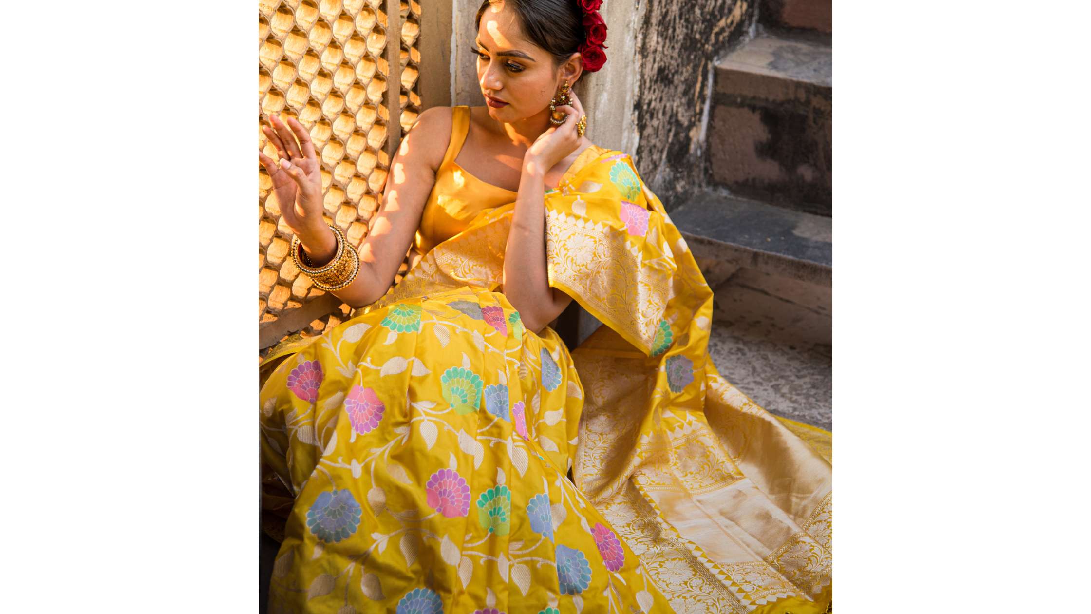 Banarasi Sarees for Day wedding