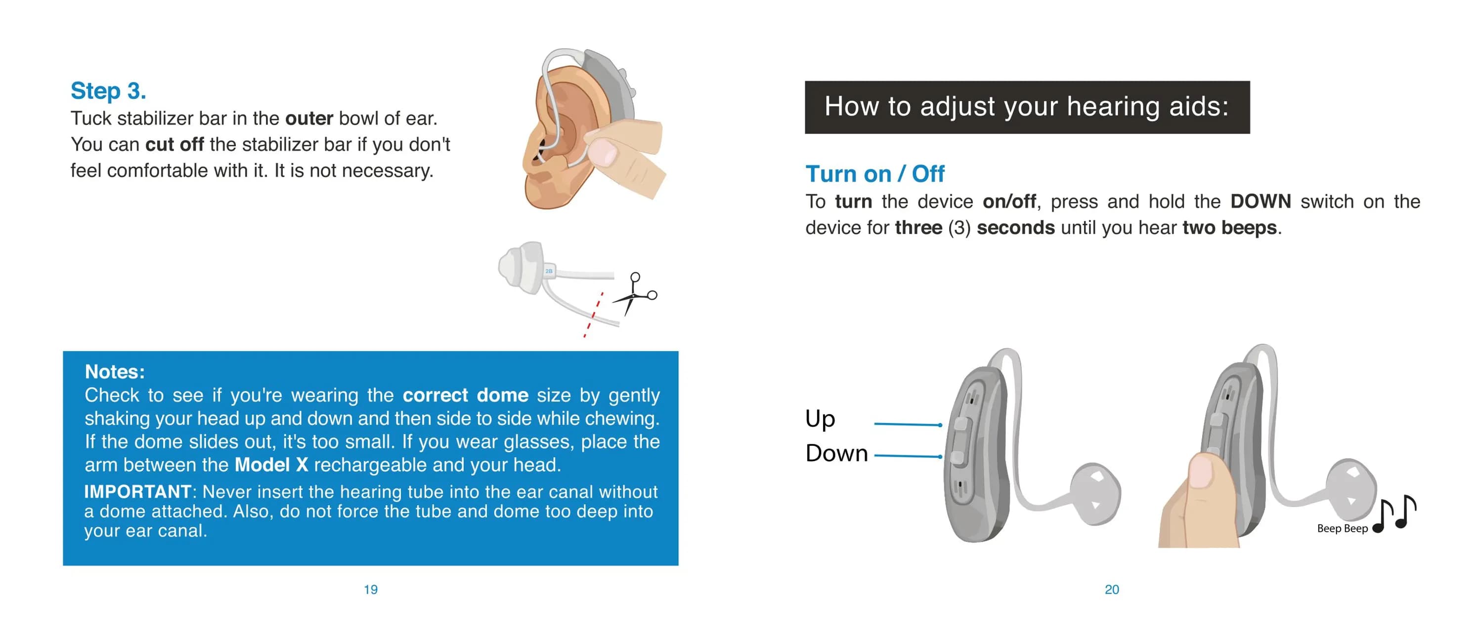 tutorials hearing nano aids