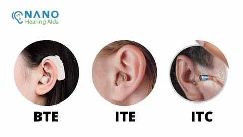 Nano hearing aids types 