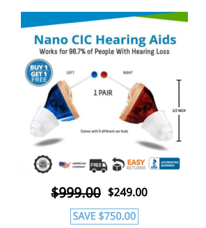 Nano CIC Hearing Aids