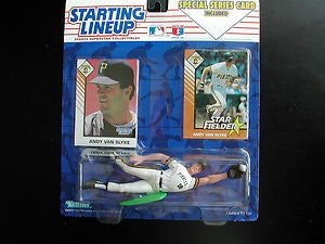 Starting Lineup ANDY VAN SLYKE 1993 Pittsburgh Pirates baseball sports –  ActionFiguresandComics