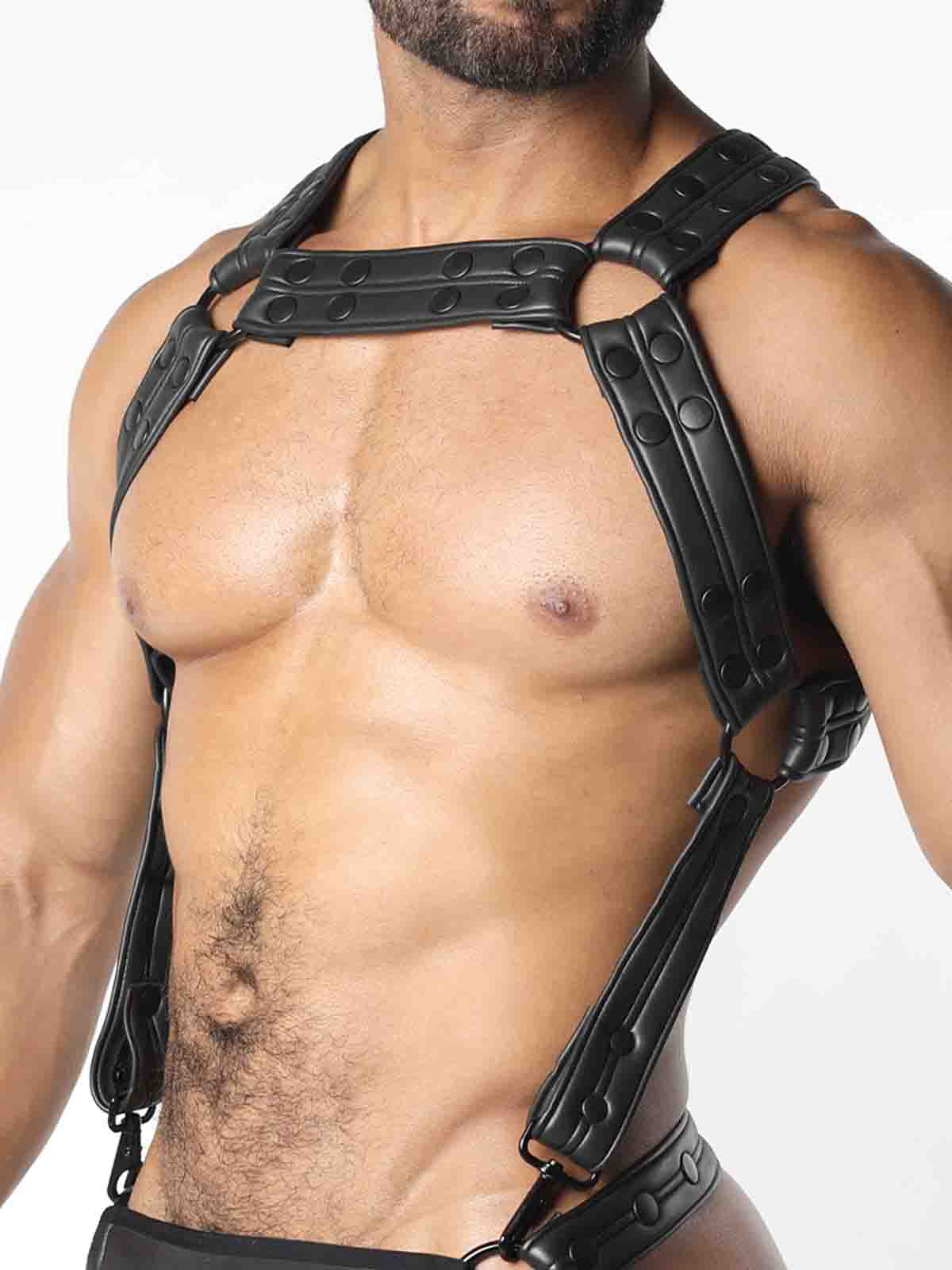 Cellblock13 Dungeon Harness Black Side