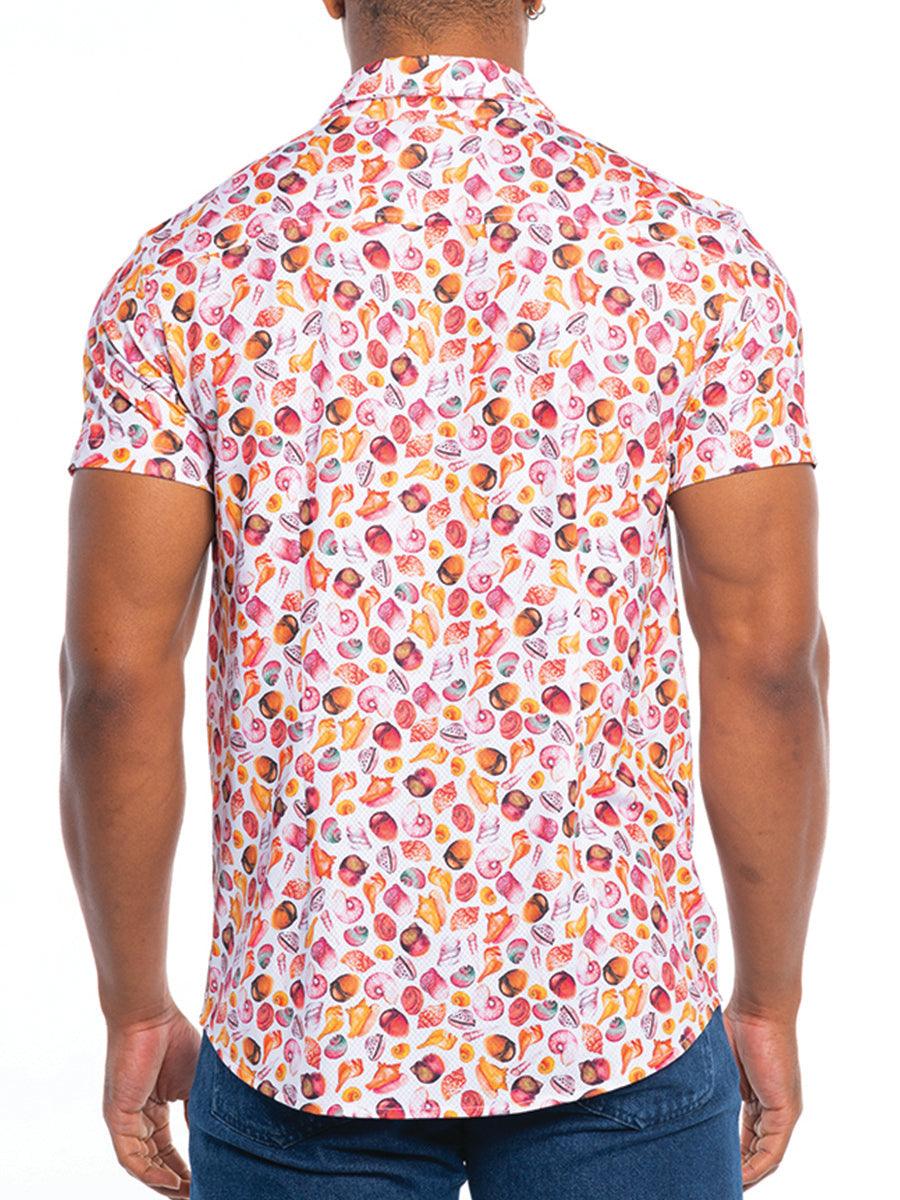 CoastlineButtonDown ShellsUmber4