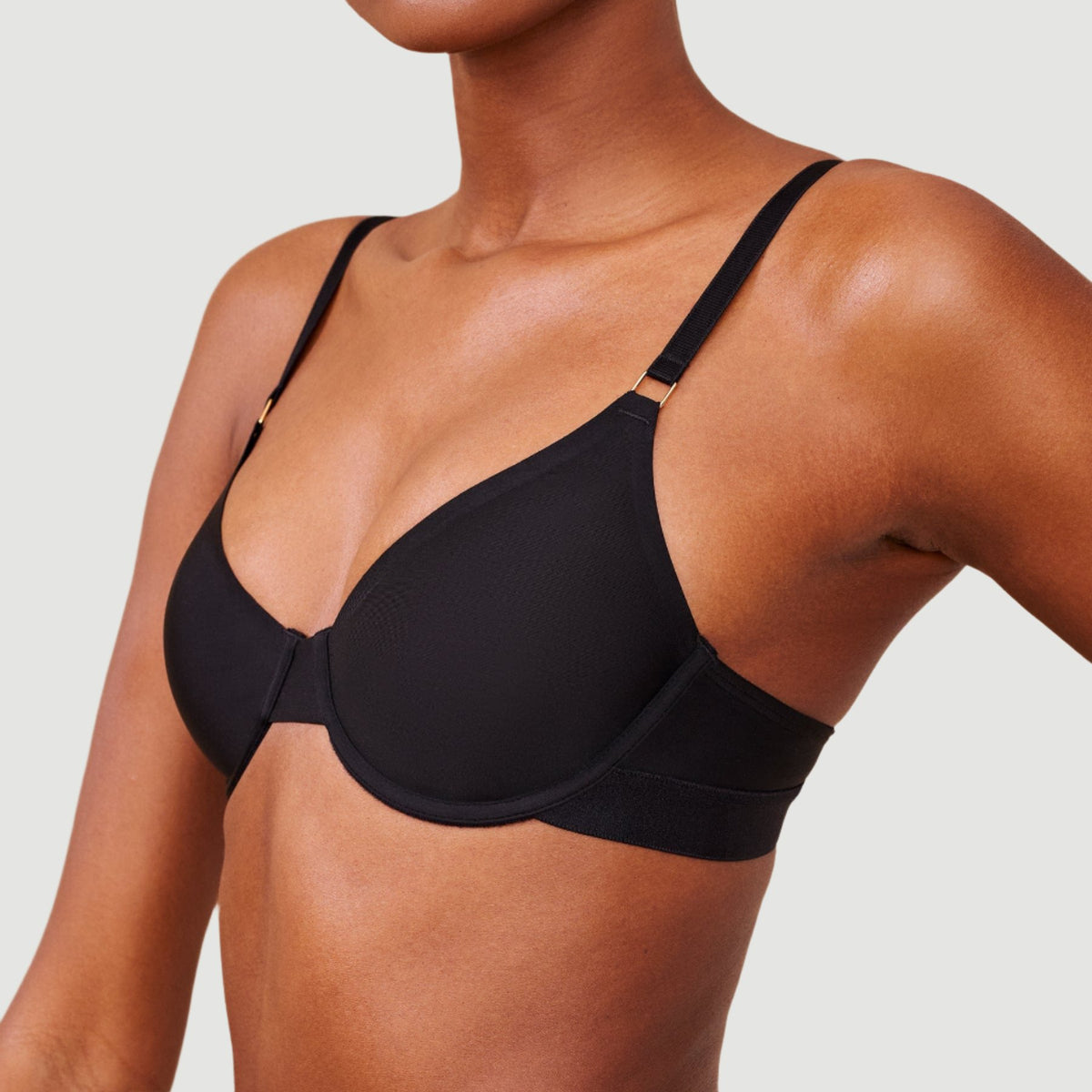 Ultra Fine Unlined Bra Black