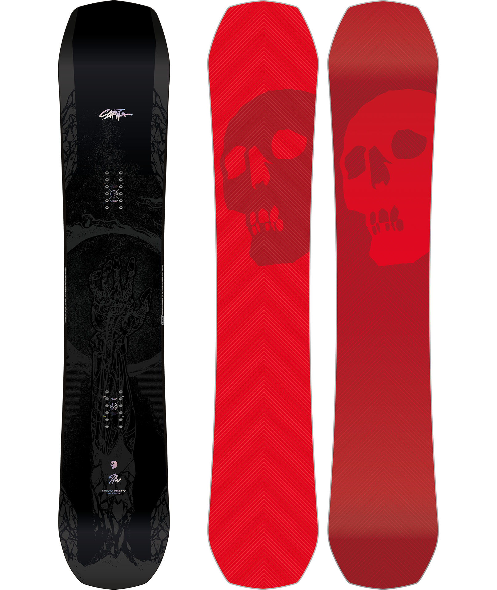 CAPITA THE BLACK SNOWBOARD OF DEATHカービング