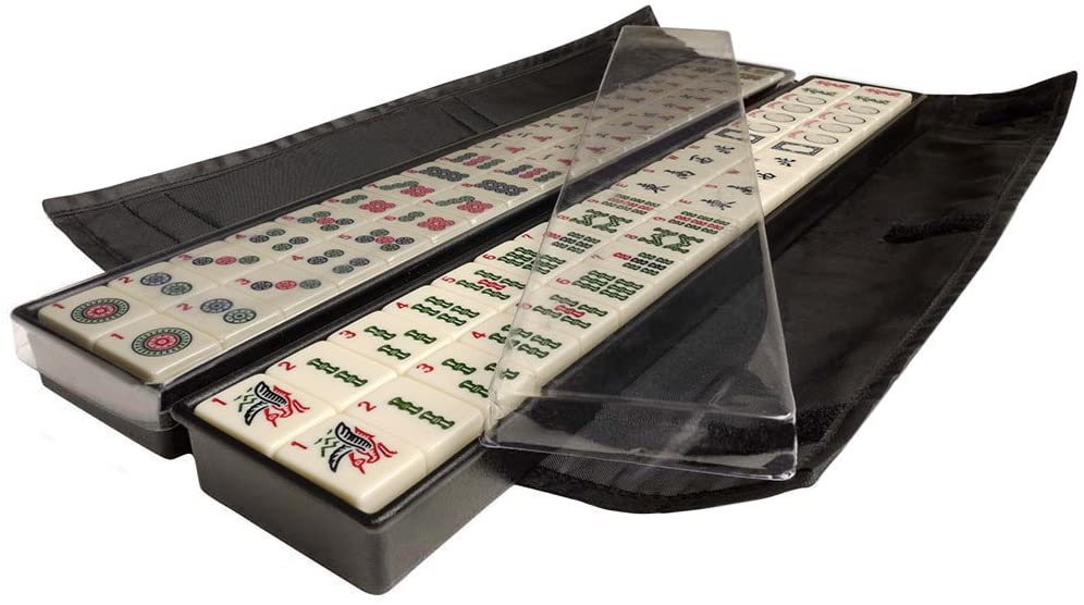 American Mahjong Set by Linda Li - Black Paisley - Ships Free