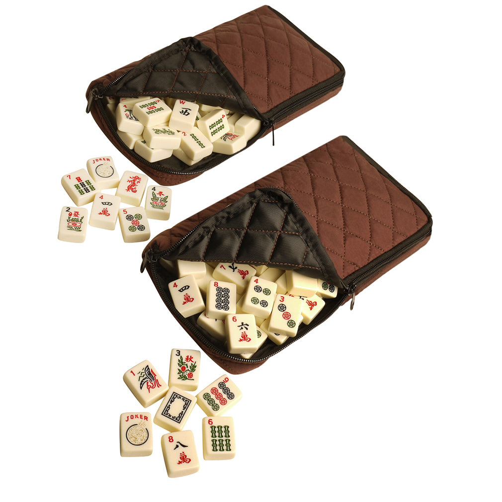 American Mahjong Set by Linda Li - Black Paisley - Ships Free