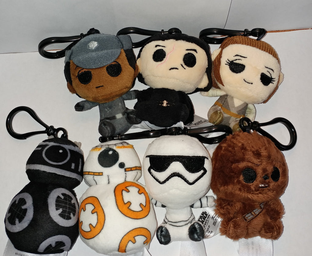 star wars plush keychain