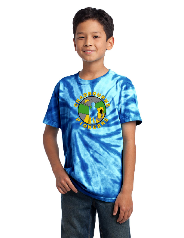 Chadbourne Pioneers Spirit Wear-Unisex Tie-Dye T-Shirt - SpiritHero.com