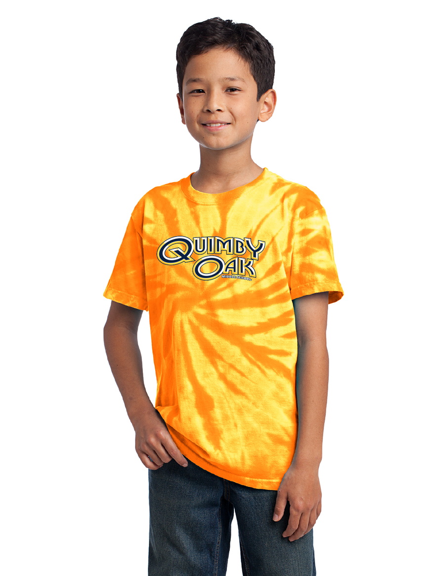 Quimby Oak Middle School-Unisex Tie-Dye Shirt