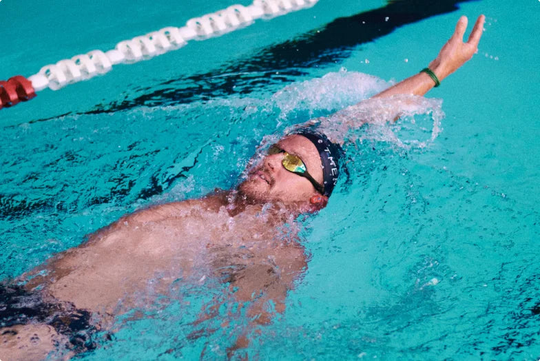jan frodeno swimming training with shokz headphones canada