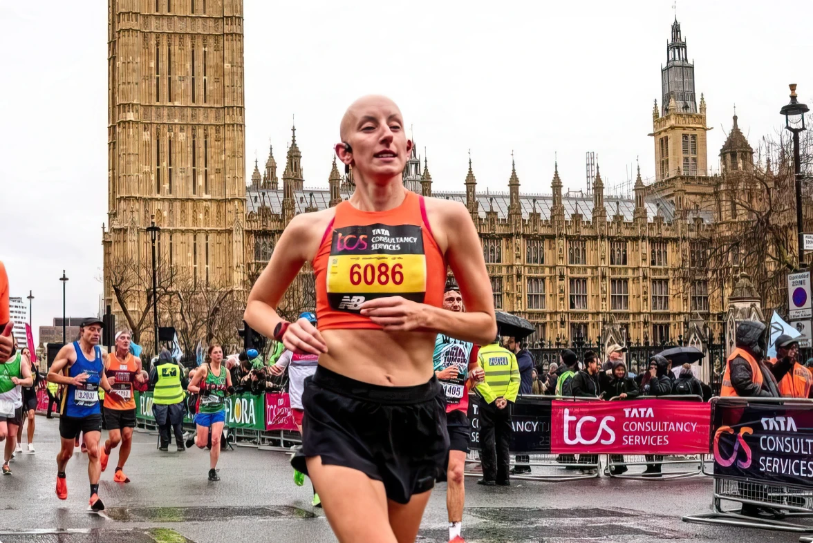 lindsay walter ran london marathon canada