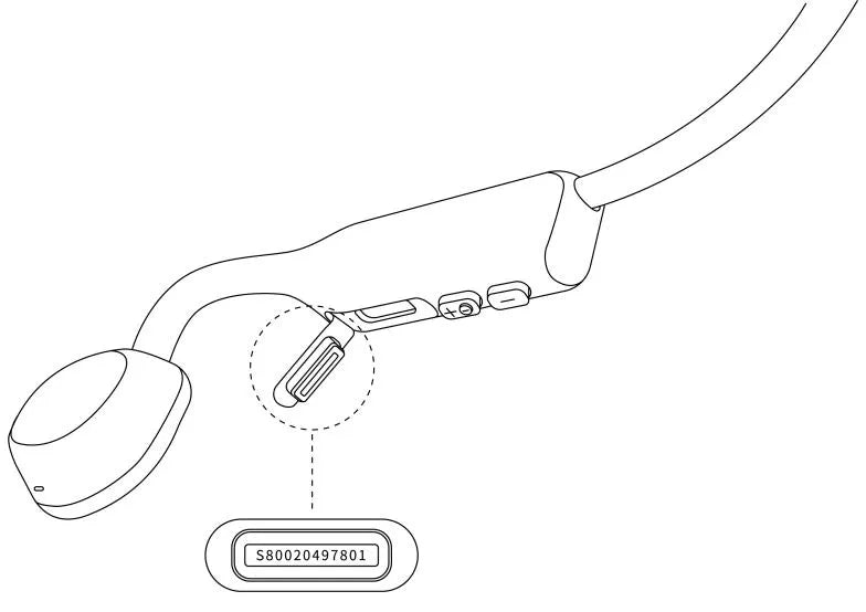 shokz openmove serial number canada