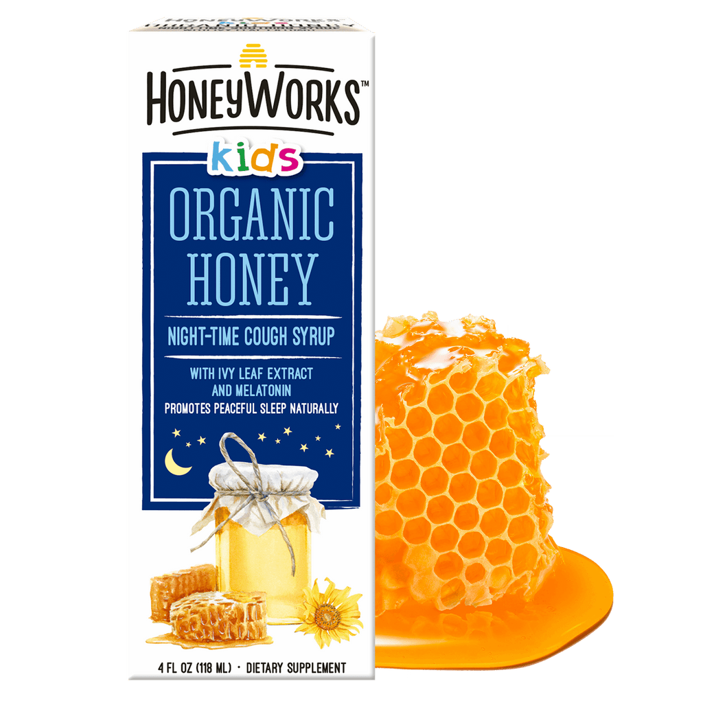 Kids Honeyworks™ Night Time Organic Honey Soothing Syrup